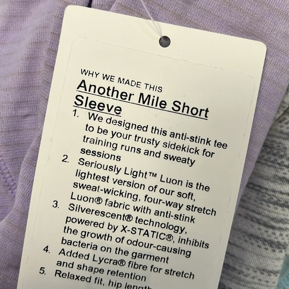 Lululemon Another Mile Short sleeve - Picture 9 of 9